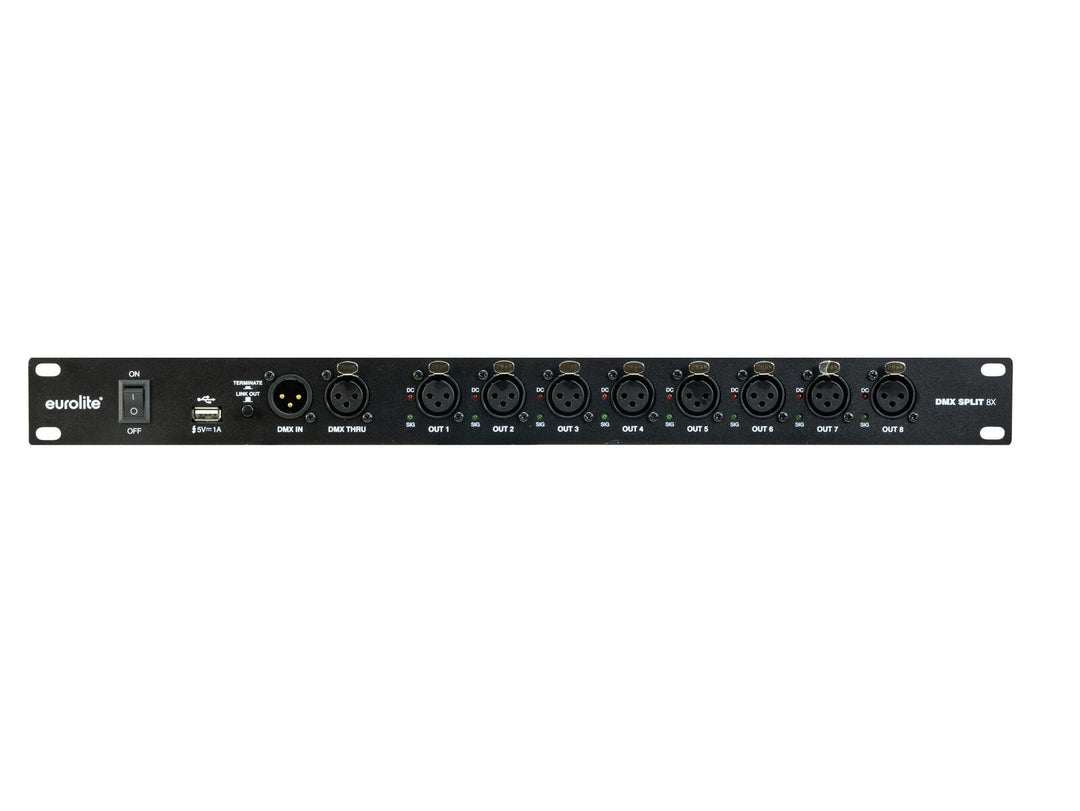 EUROLITE DMX Split 8X Splitter 3-polig