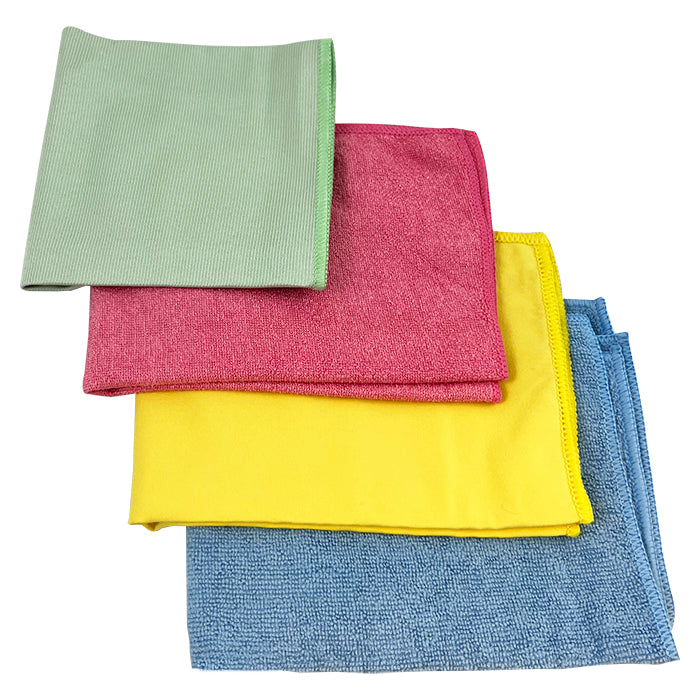 Mikrofiberduk multipack, 4-pack