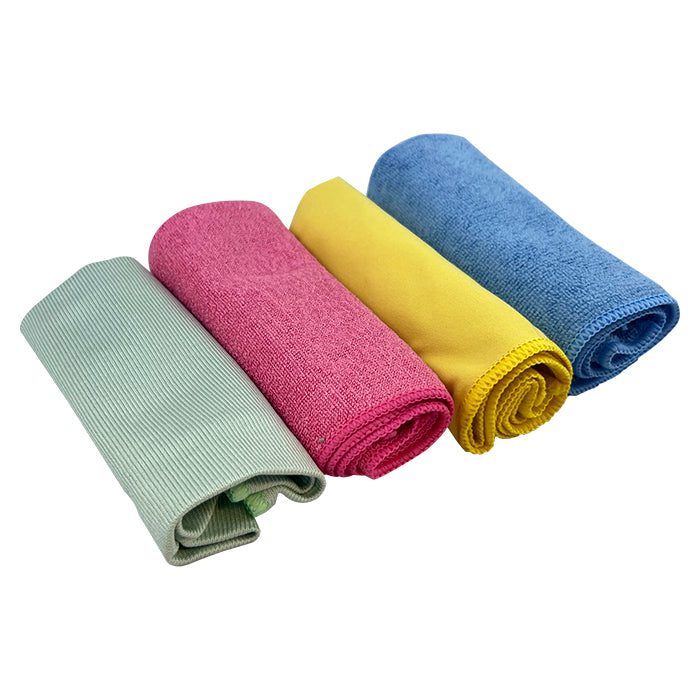 Mikrofiberduk multipack, 4-pack