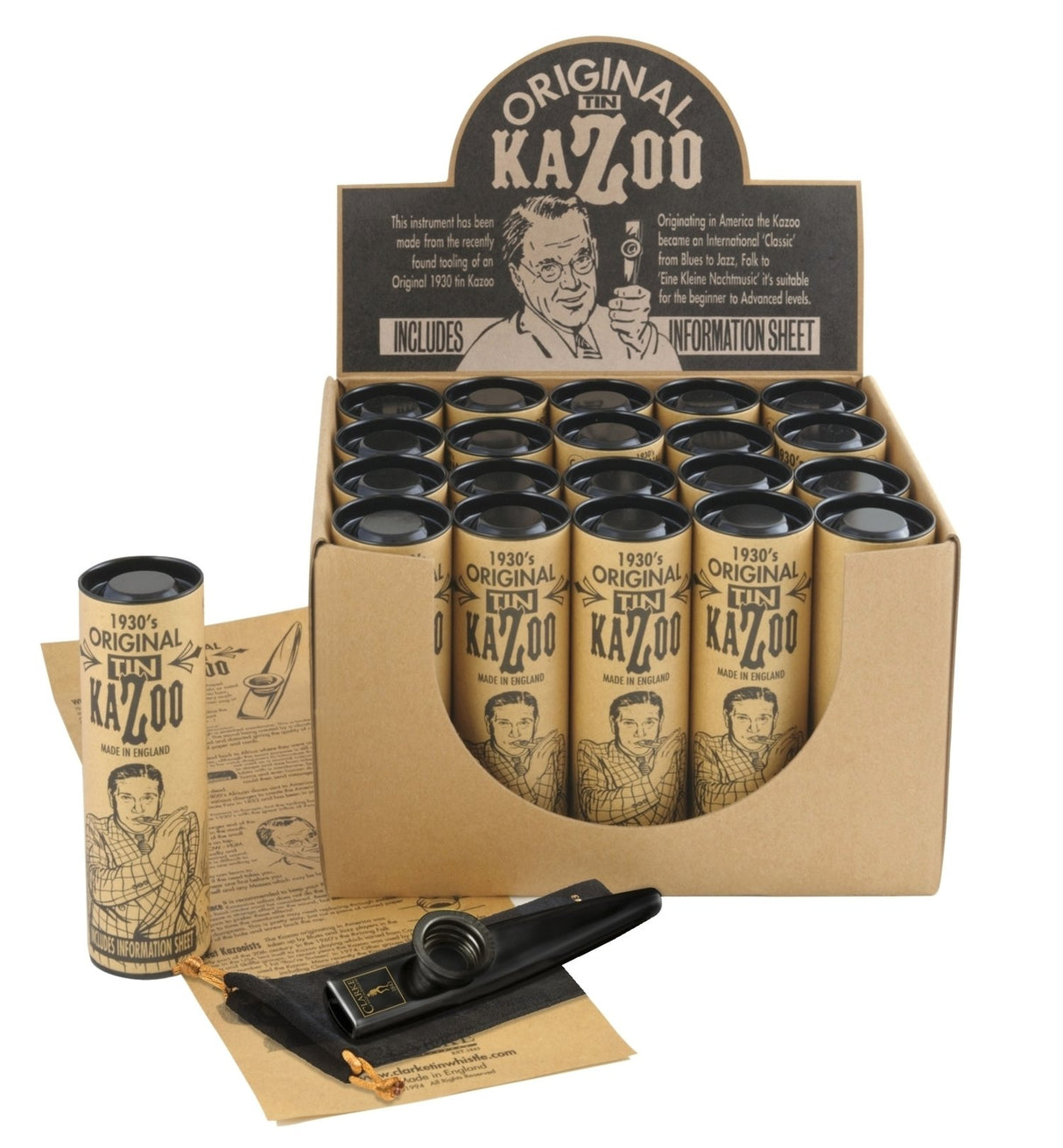 GEWA Kazoo - svart