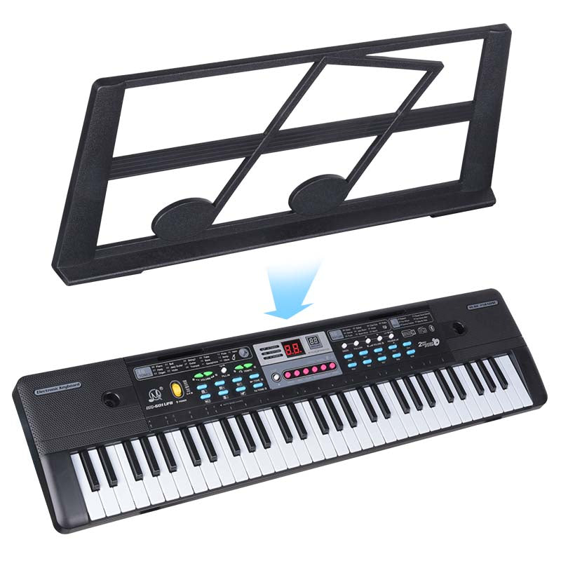 MQ 601 UFB PIANO orgelknappar med mikrofon