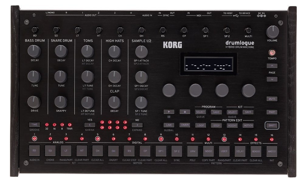 Korg Drumlogue trummaskin