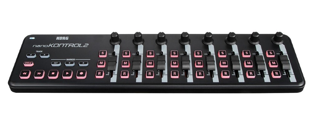 KORG nanoKONTROL2-BK USB-kontrollsurface-controller
