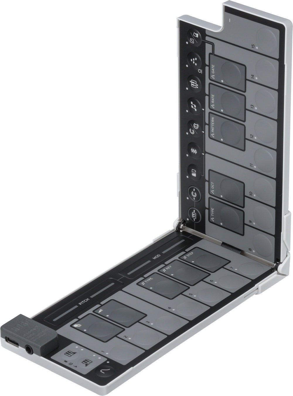 KORG nanoKEY Fold vit