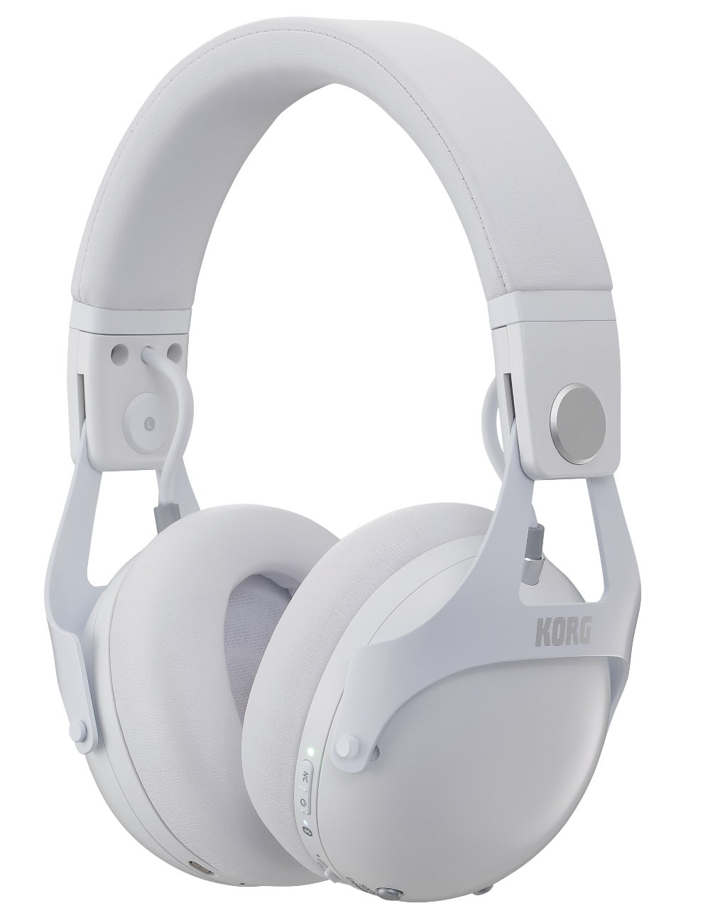 KORG NC-Q1-WH smarta brusreducerande DJ-hörlurar, vit