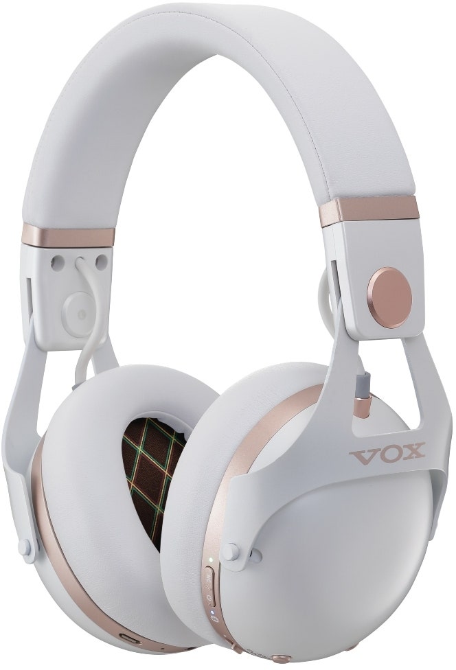 VOX VH-Q1 brusreducerande Silent Studio-hörlurar, vit