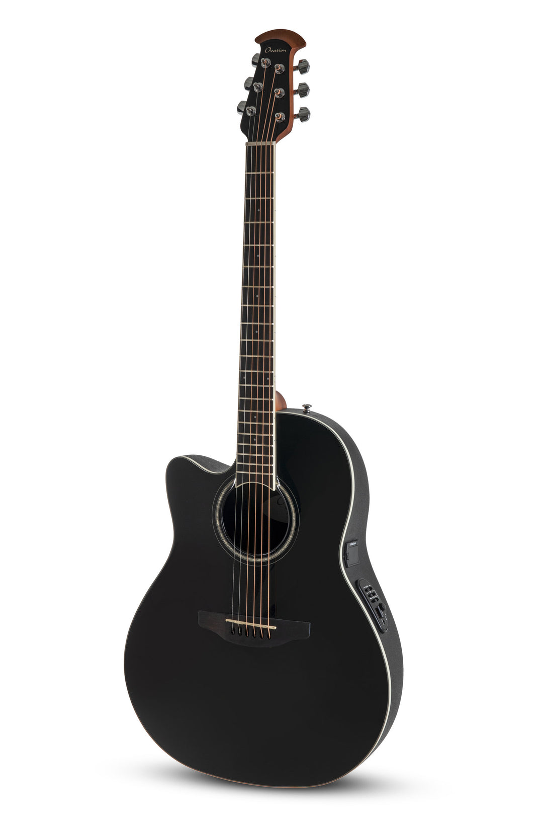 Ovation E-akustisk Gitarrer Celebrity CS Standard Mid Cutaway - Svart (CS24L-5G-G)