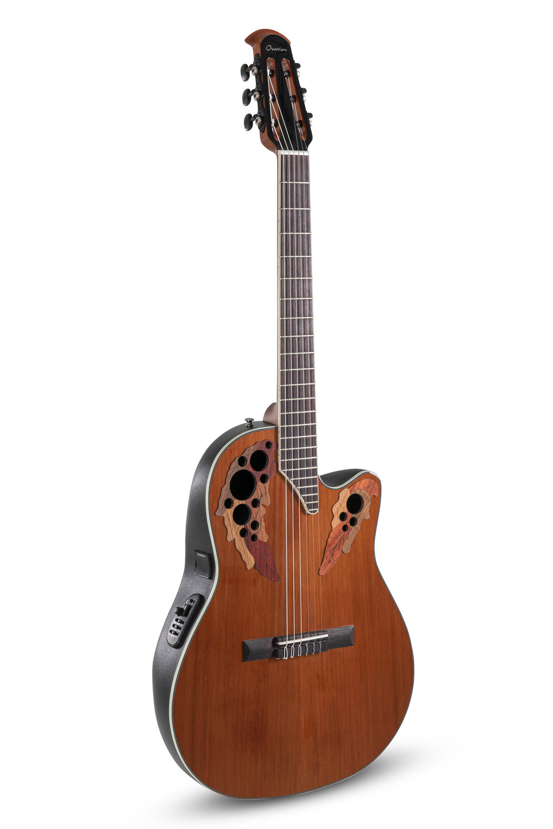 Ovation E-akustisk klassisk gitarr Celebrity MS Classic Nylon - Naturblank (CE44C-4A-G)