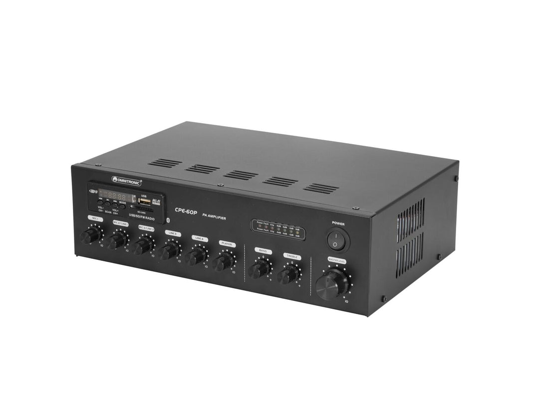 OMNITRONIC CPE-60P PA-mixningsförstärkare