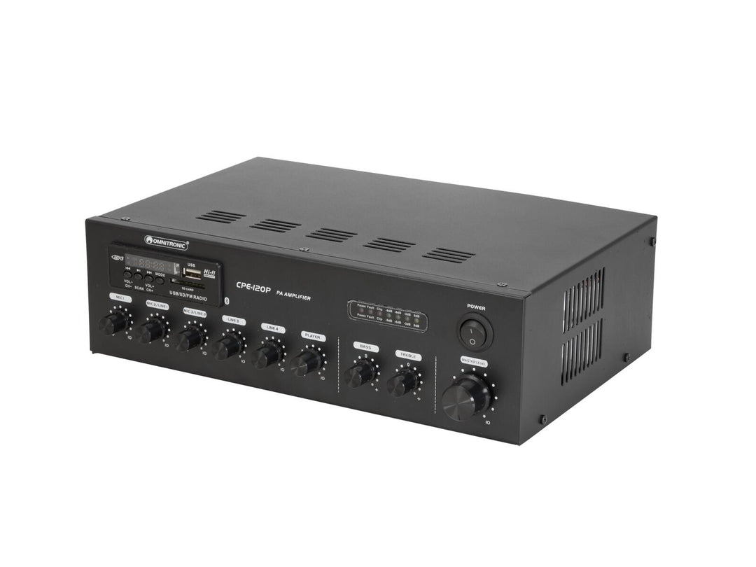 OMNITRONIC CPE-120P PA-mixningsförstärkare
