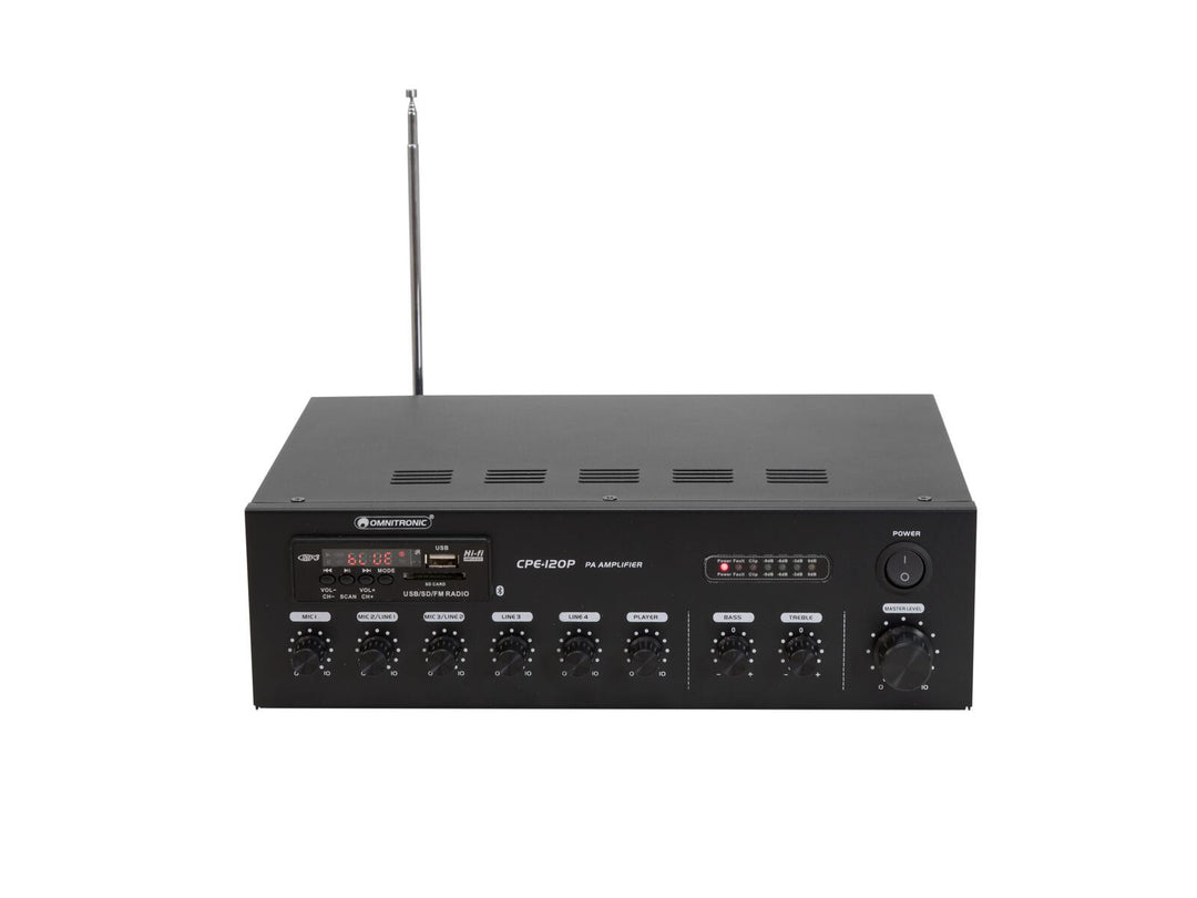 OMNITRONIC CPE-120P PA-mixningsförstärkare