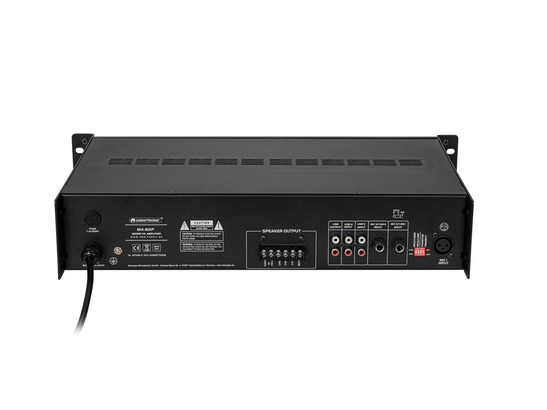 OMNITRONIC MA-60P PA-mixförstärkare