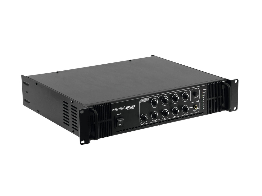 OMNITRONIC MP-120 PA-mixerförstärkare