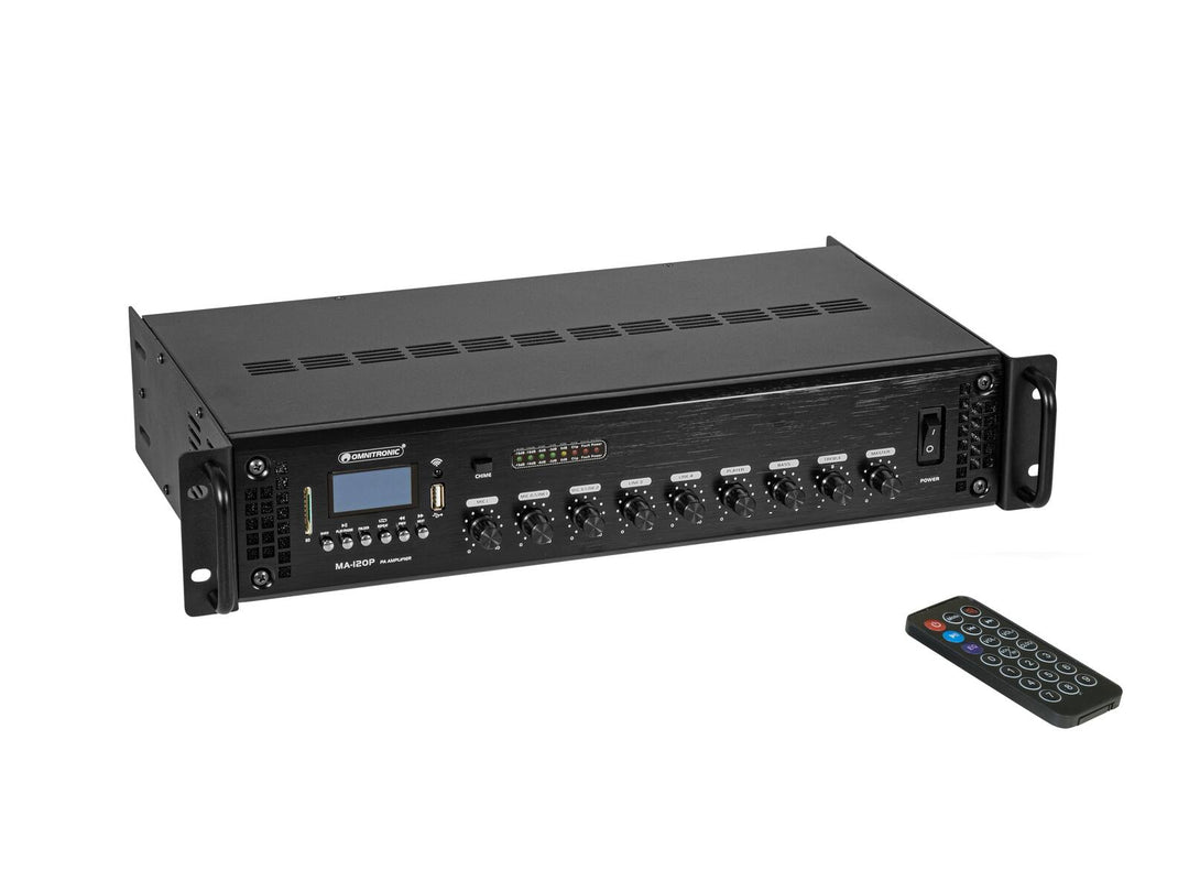 OMNITRONIC MA-120P PA-mixningsförstärkare