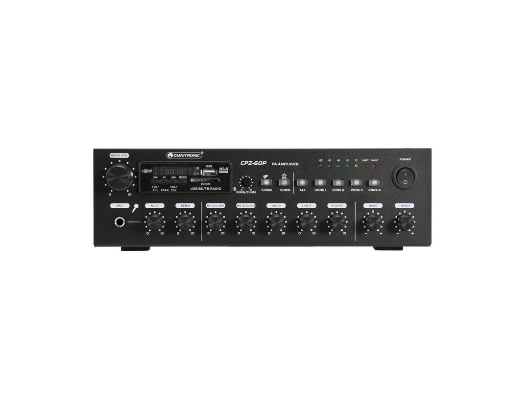 OMNITRONIC CPZ-60P PA-mixförstärkare