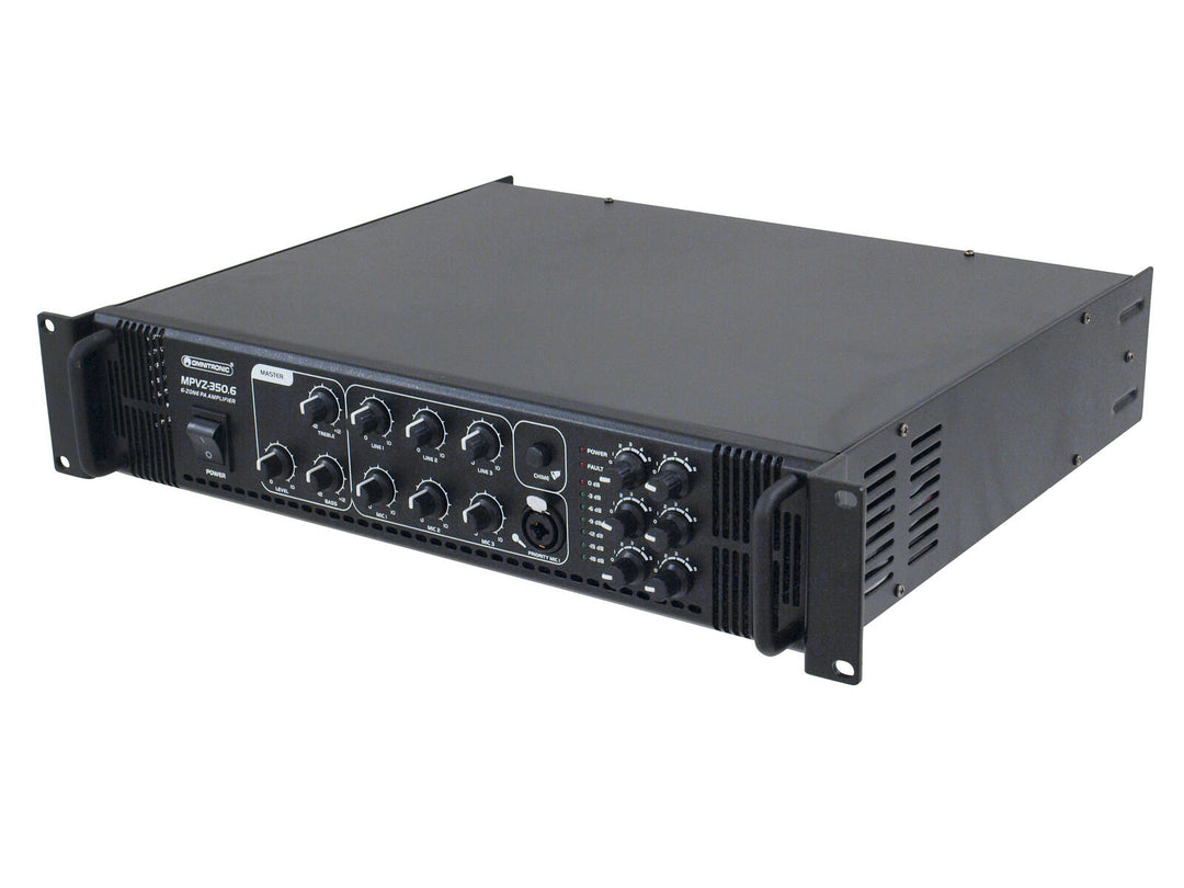 OMNITRONIC MPVZ-350.6 PA-mixningsförstärkare