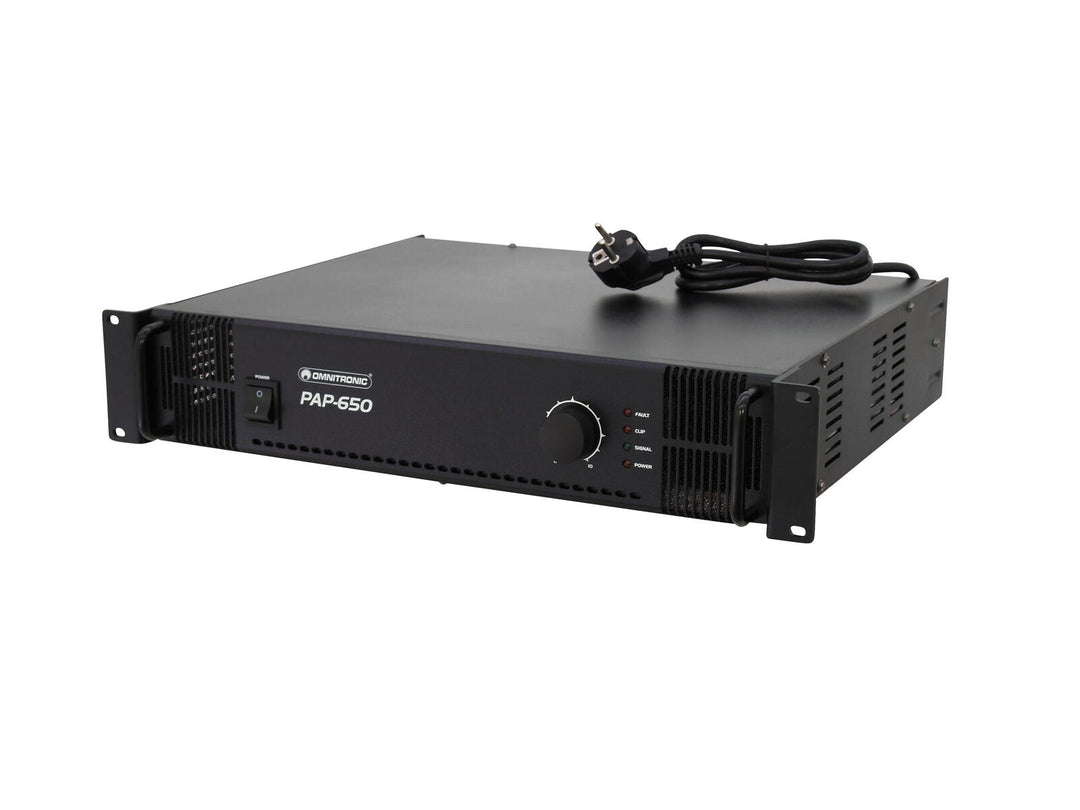 OMNITRONIC PAP-650 PA-förstärkare