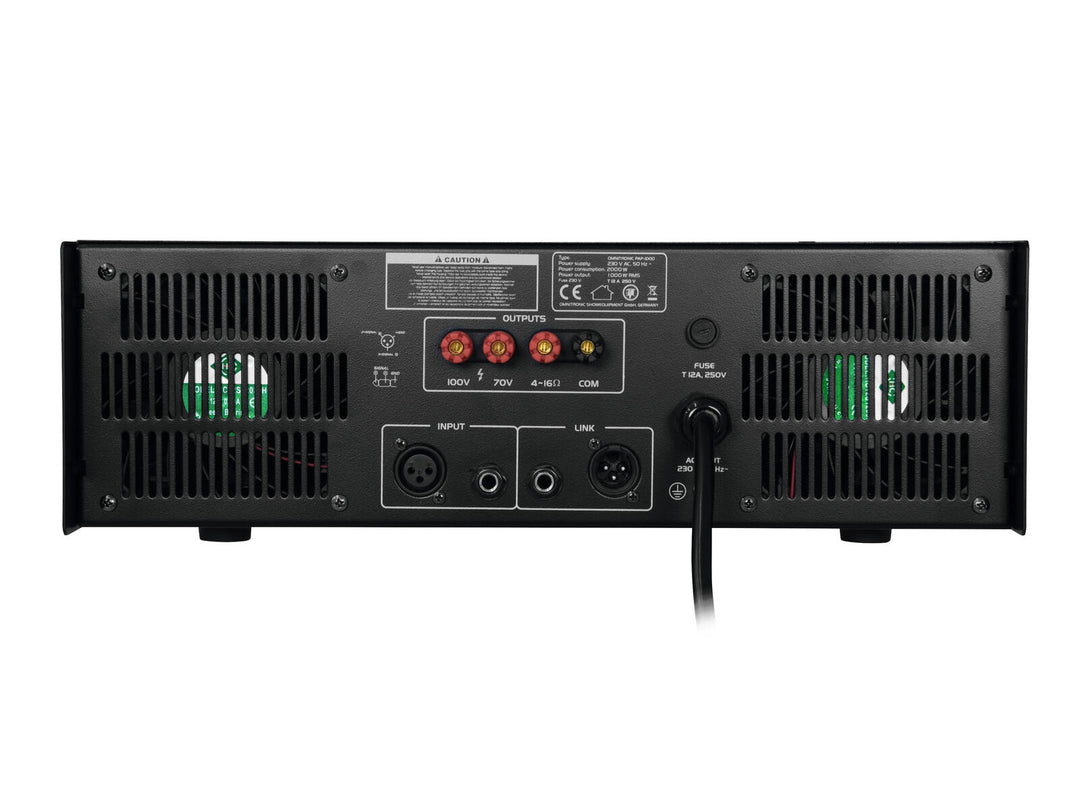 OMNITRONIC PAP-1000 PA-förstärkare