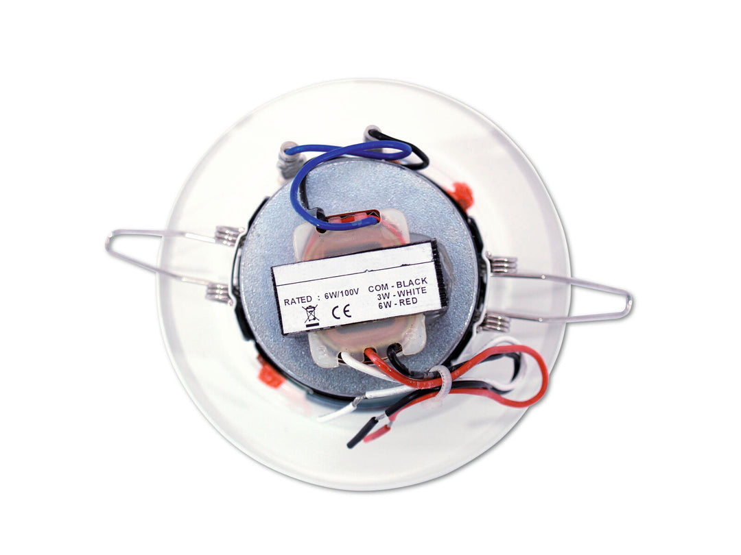 OMNITRONIC CS-2.5W takhögtalare vit