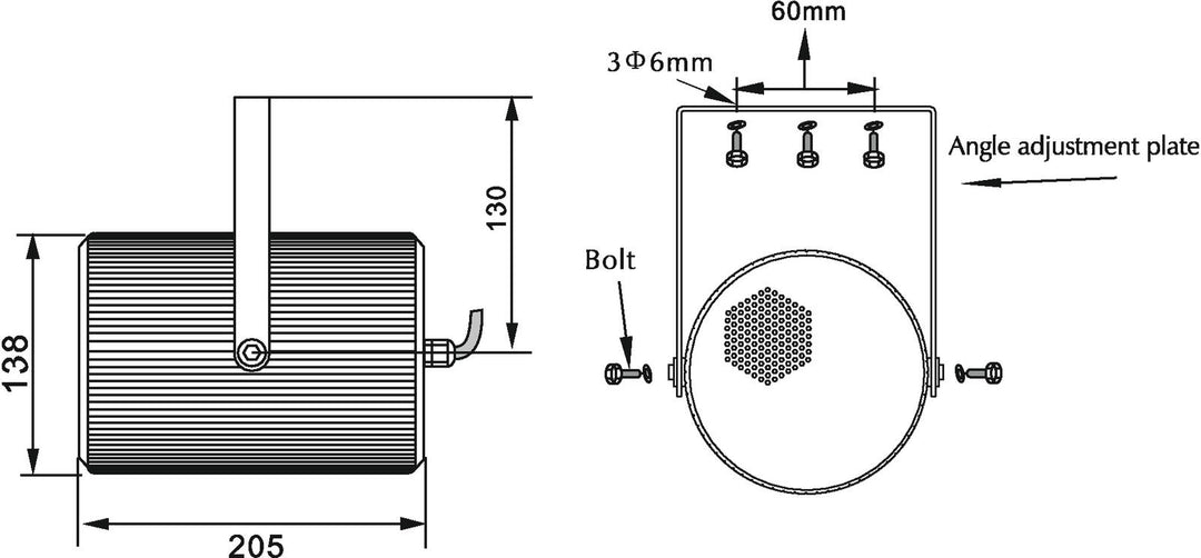 OMNITRONIC PS-15 Projektorhögtalare