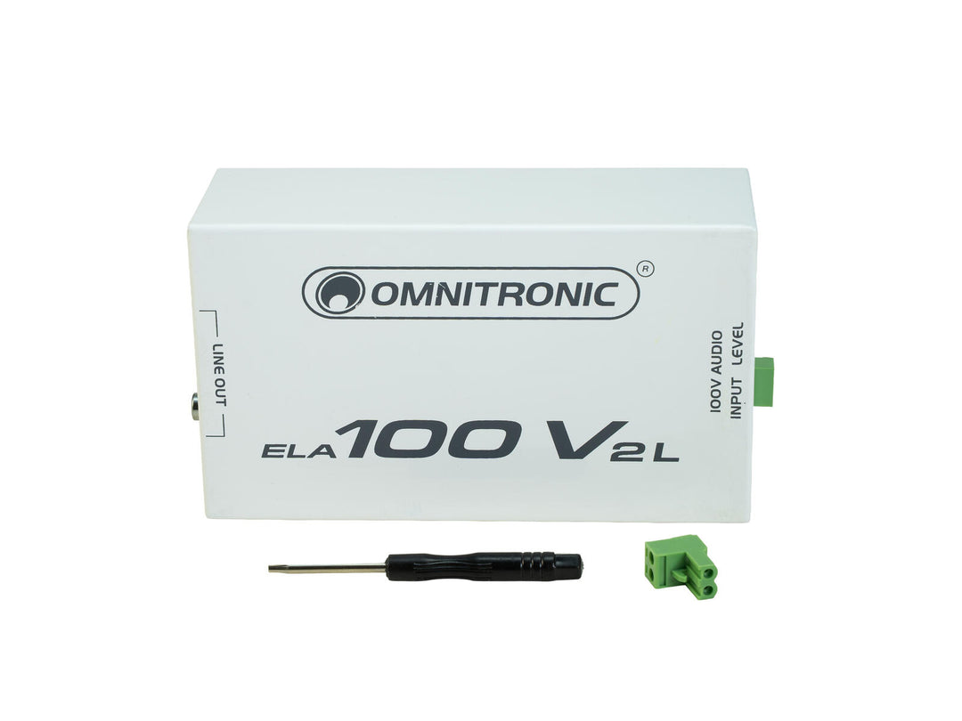 OMNITRONIC ELA-100V-2-L transformator