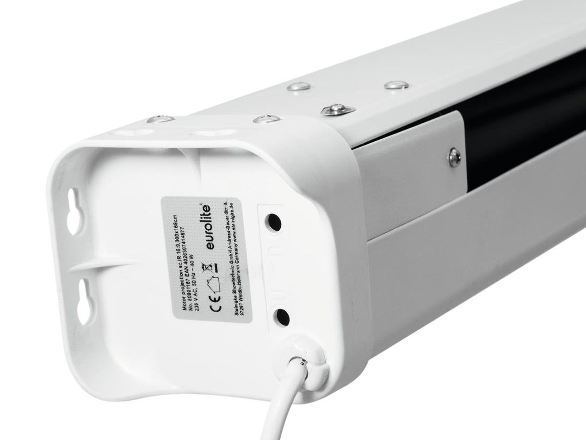 Motorprojektorduk (16:9, 240 x 135 cm)