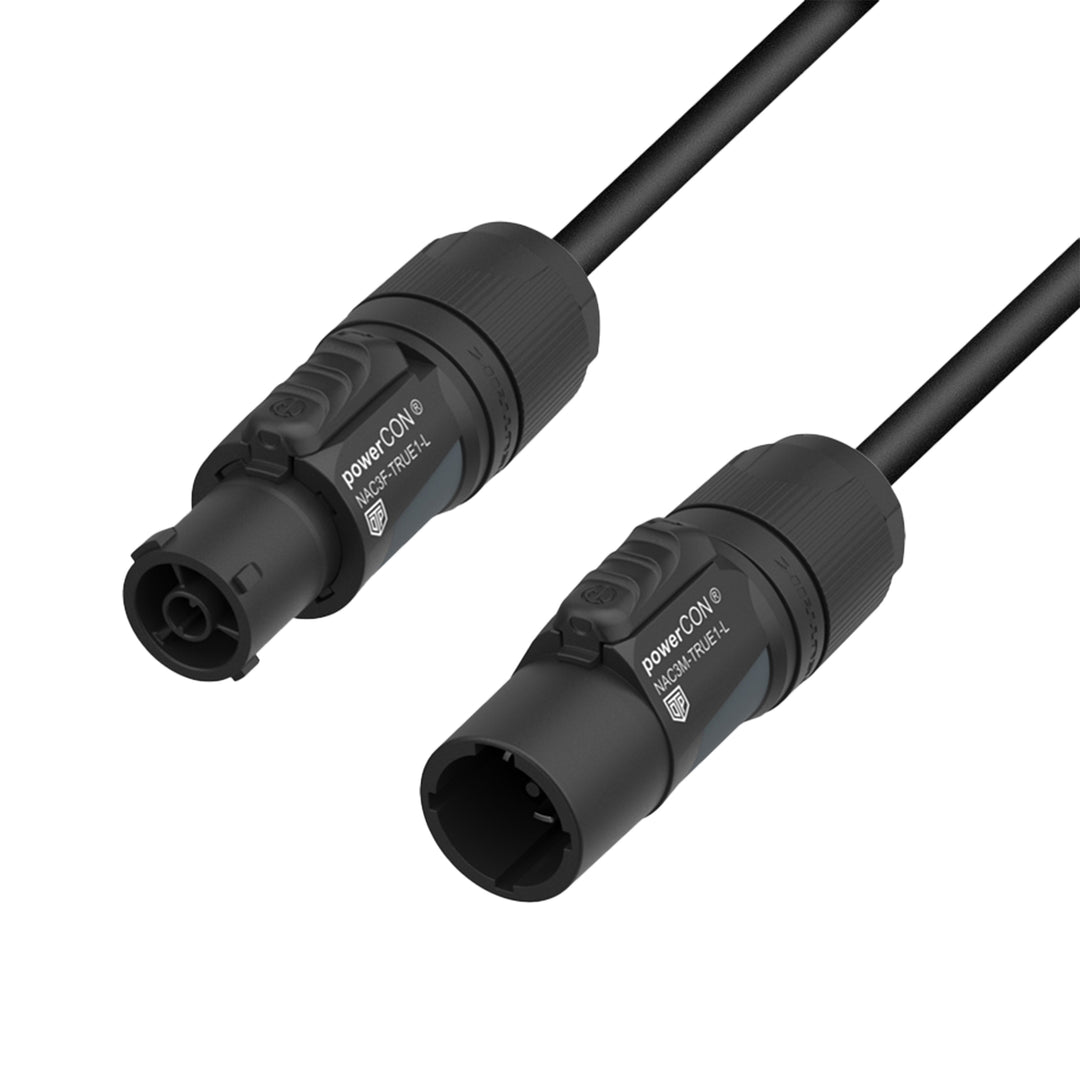 Adam Hall Cables 5 STAR TCON L 0150 - PowerLink-kabel | Neutrik TRUE1® med Titanex®-ledning | 1,5 m