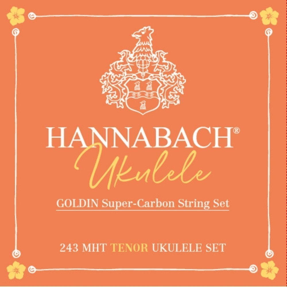 Hannabach 243MHT Goldin strängset för tenorukulele