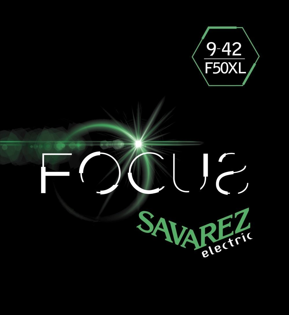 Savarez F50XL Focus elgitarrsträngar, extra light .009 till .042