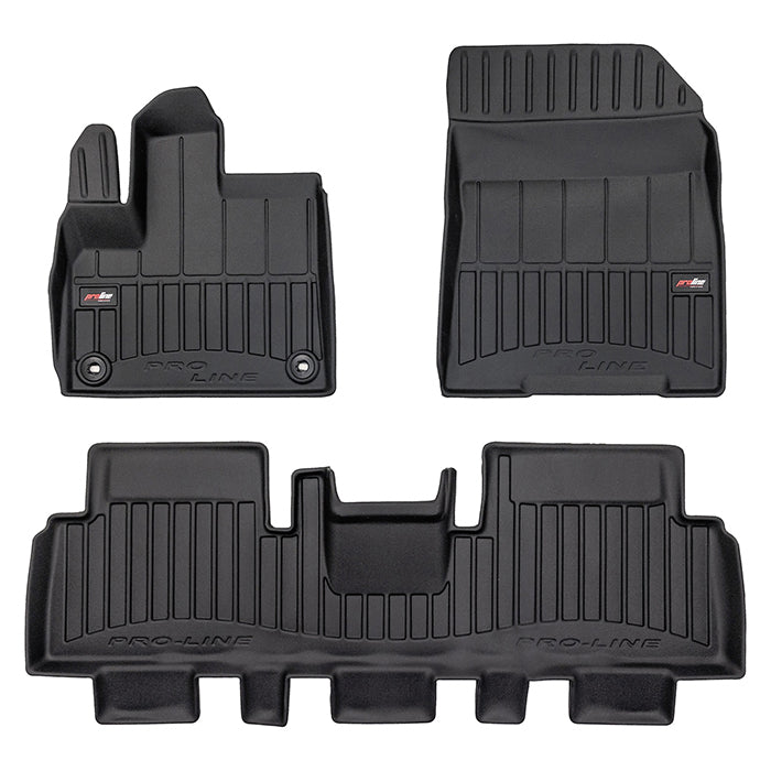 Gummimattor Fiat E-Doblo, Peugeot e-Rifter 2021-