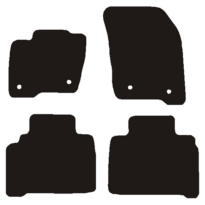 Måtter Ford S-MAX 7P 08/2015-