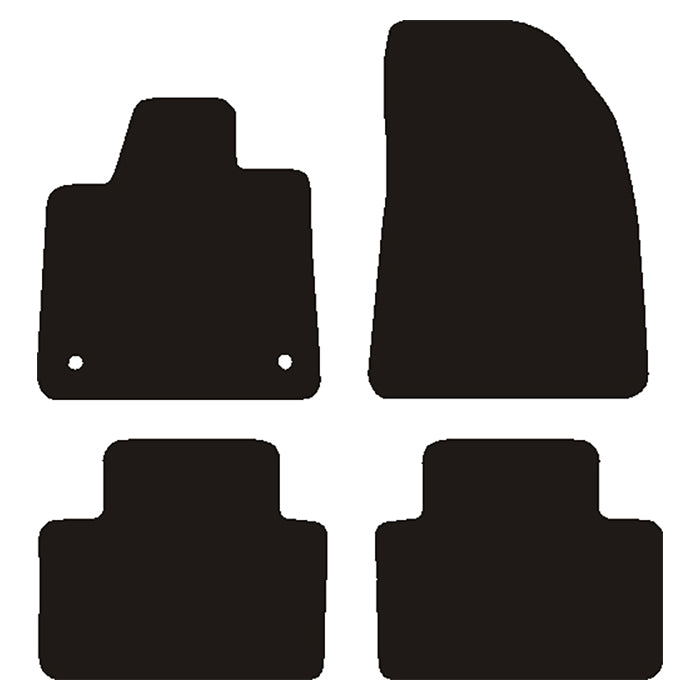 Bilmattor Volvo EX30 2023- Velour