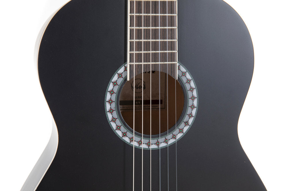 VGS Basic klassisk gitarr 4/4, svart
