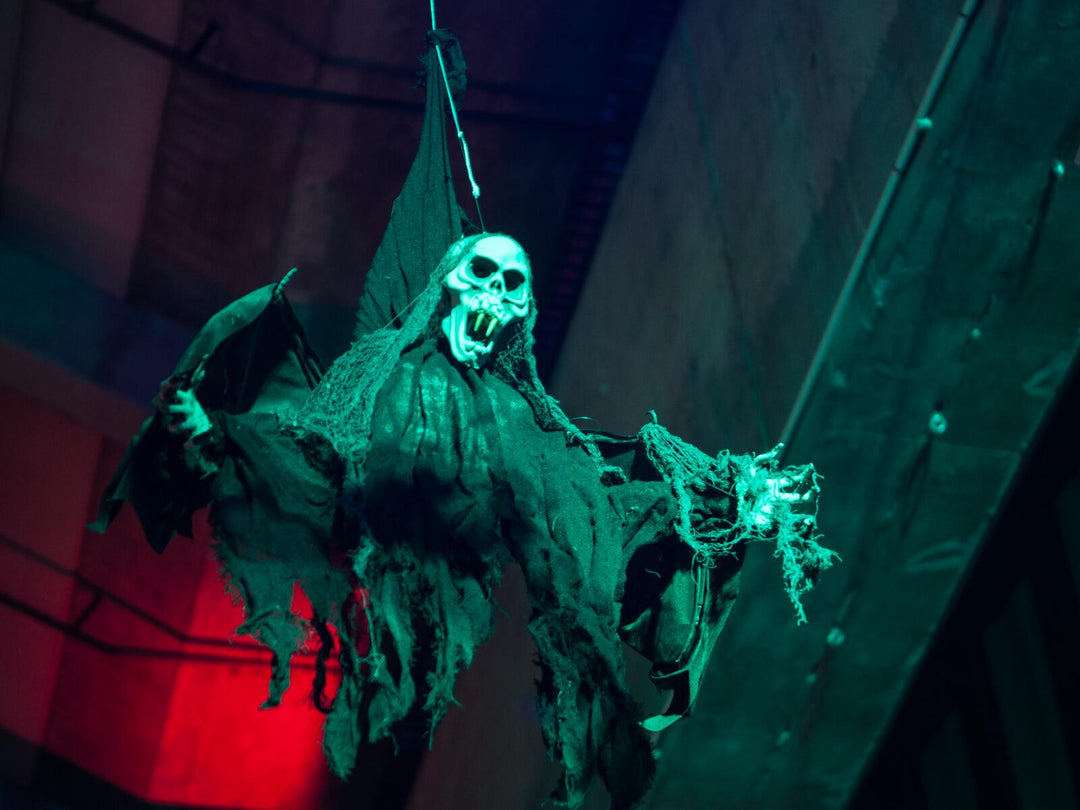 Halloween-figur flagermusspøgelse, 85 cm
