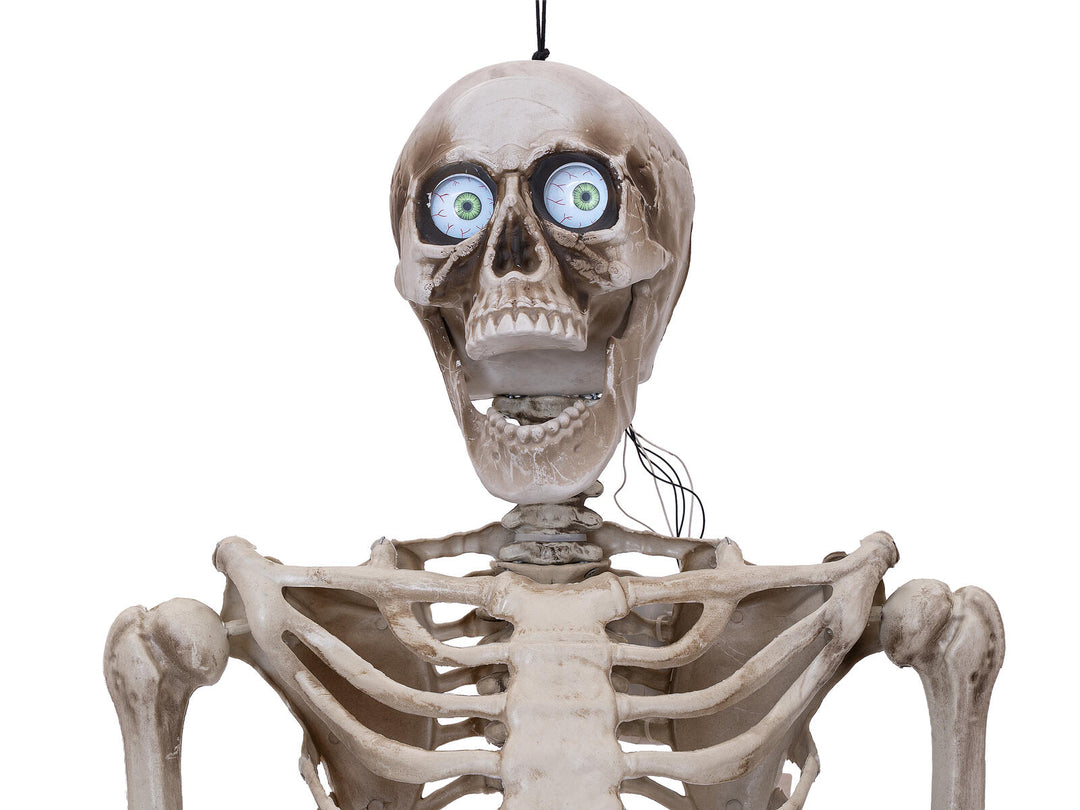 Halloweenfigur skelett, formbart, animerat, 160 cm