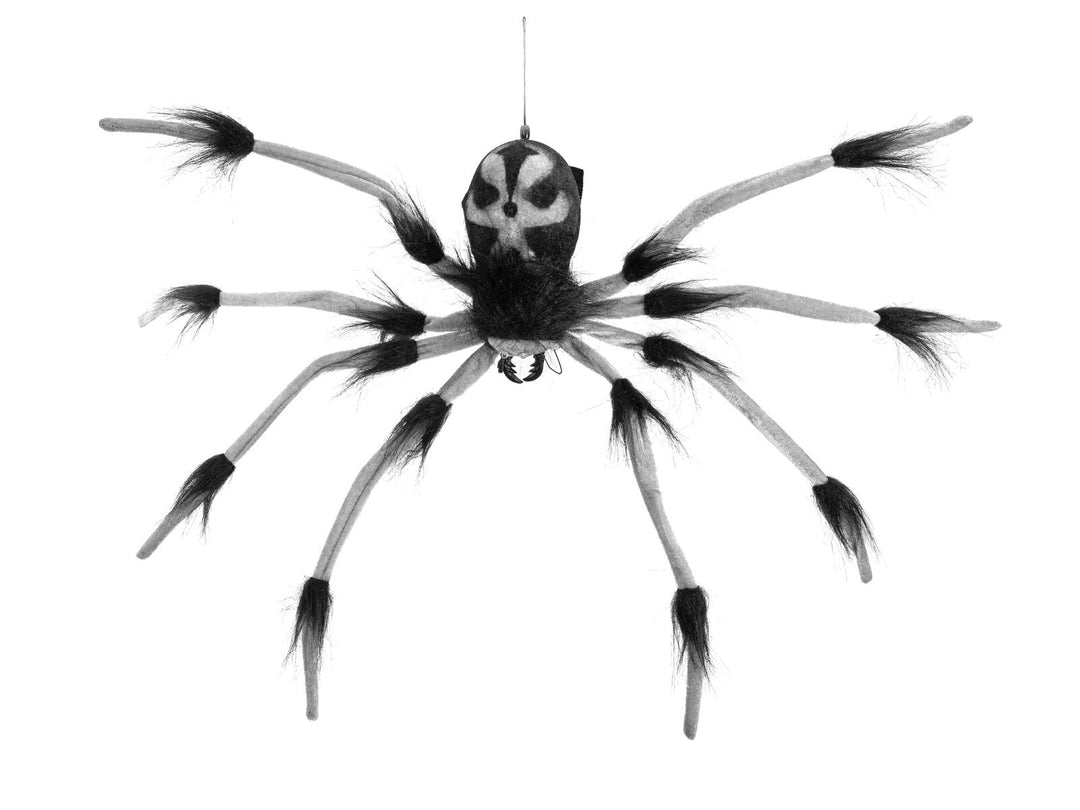 Halloween nedfirande spindel, animerad, 60 cm