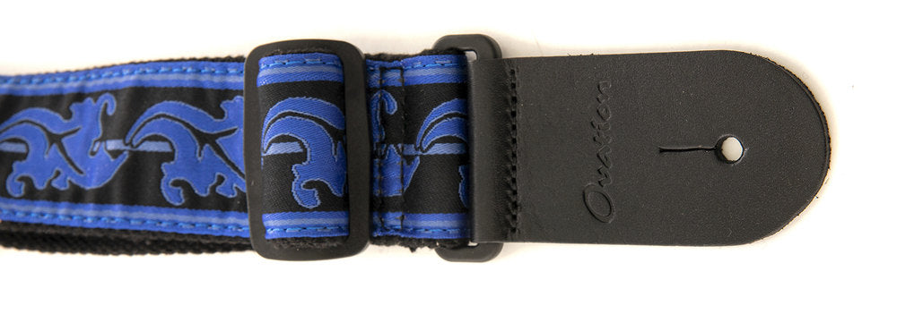 Ovation Signature gitarrrem i nylon, Leaf, Regal Blue/Black