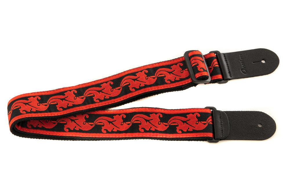 Ovation Signature gitarrrem i nylon, Ruby Red/Black