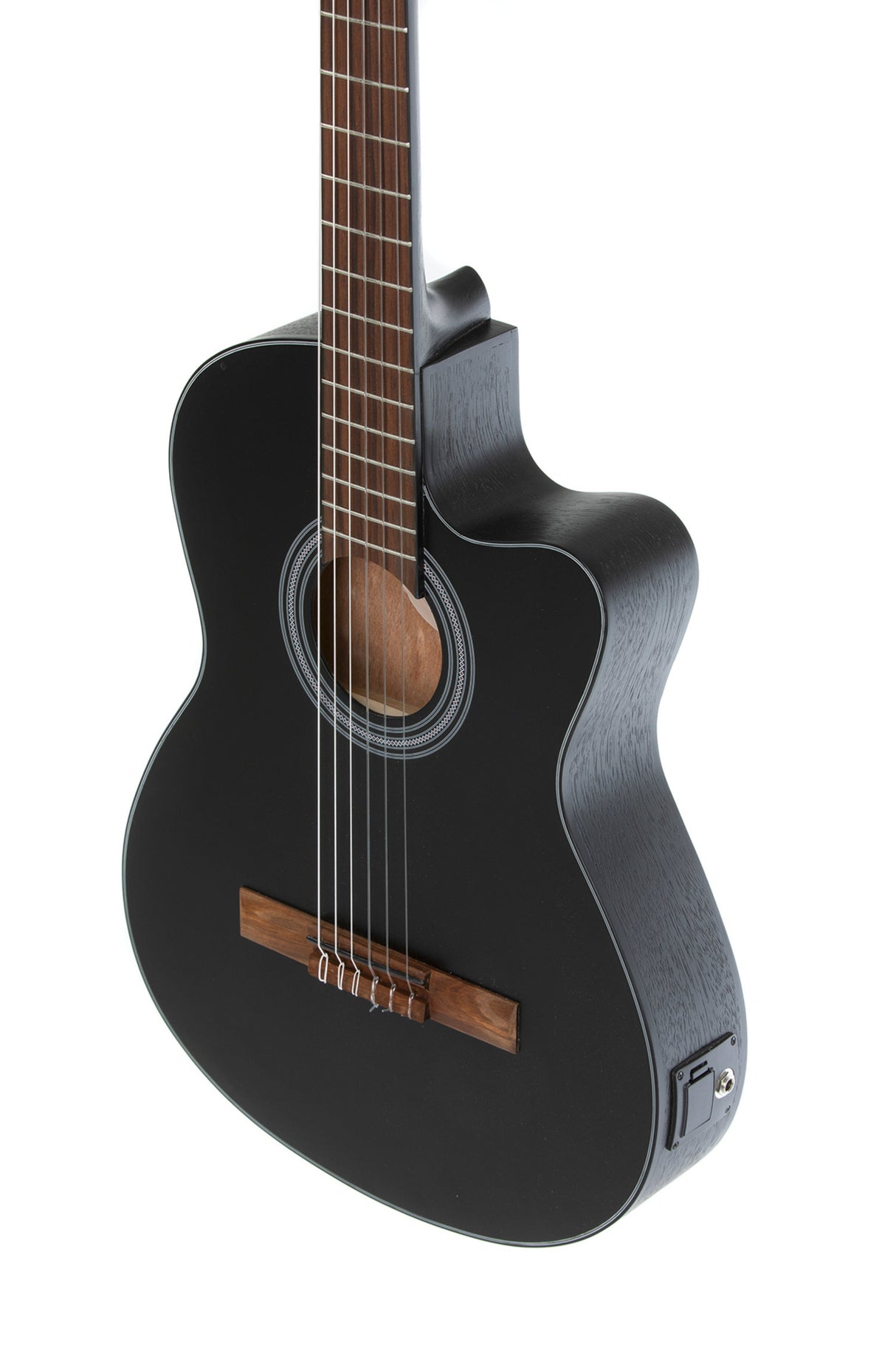 GEWA E-akustisk klassisk gitarr Student Cedar - E-Acoustic black