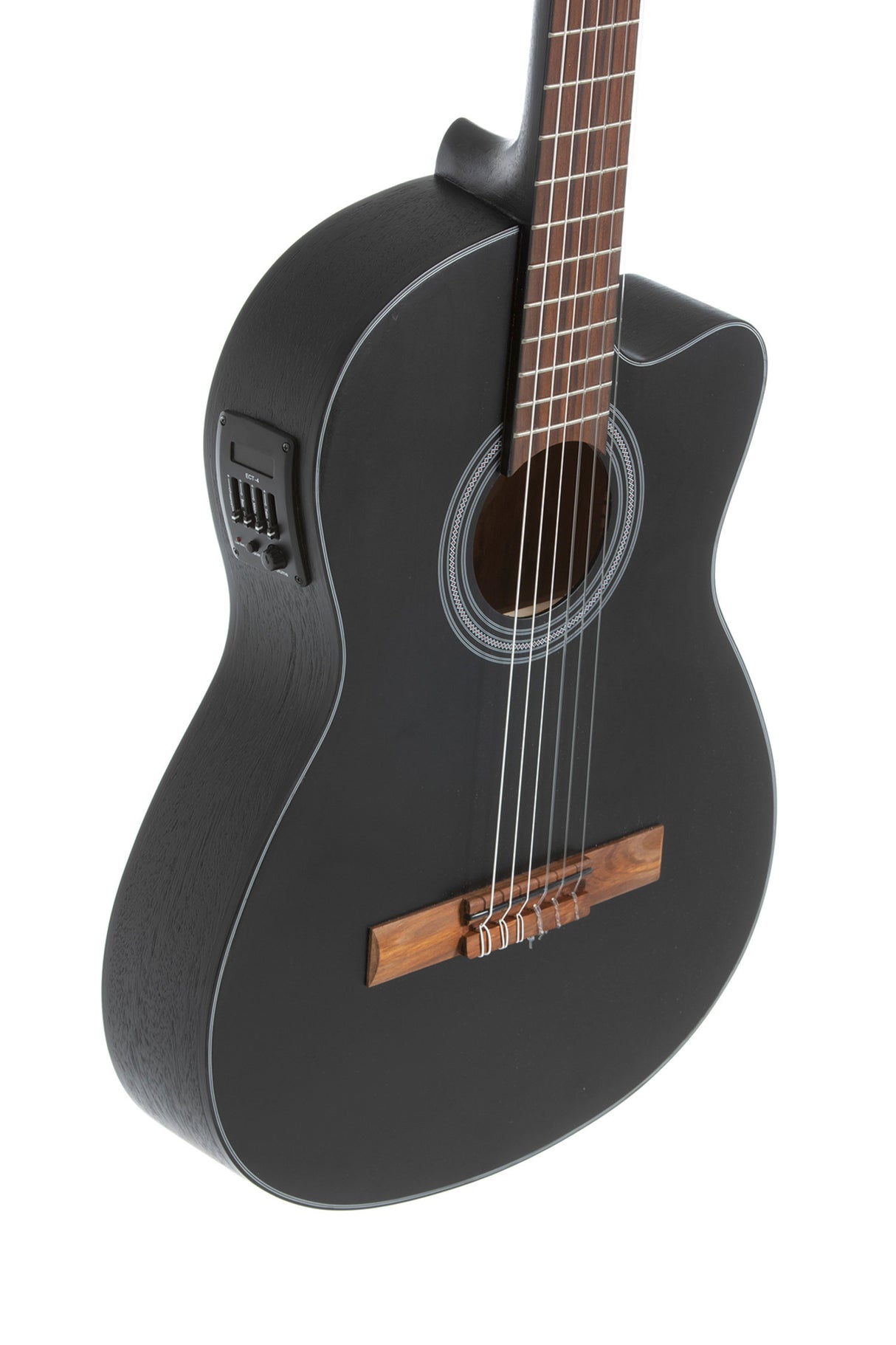 GEWA E-akustisk klassisk gitarr Student Cedar - E-Acoustic black