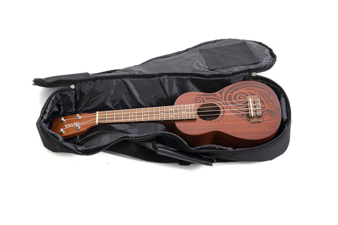 GEWA sopranukulele Manoa Tattoo - Sopran (Maori Design)