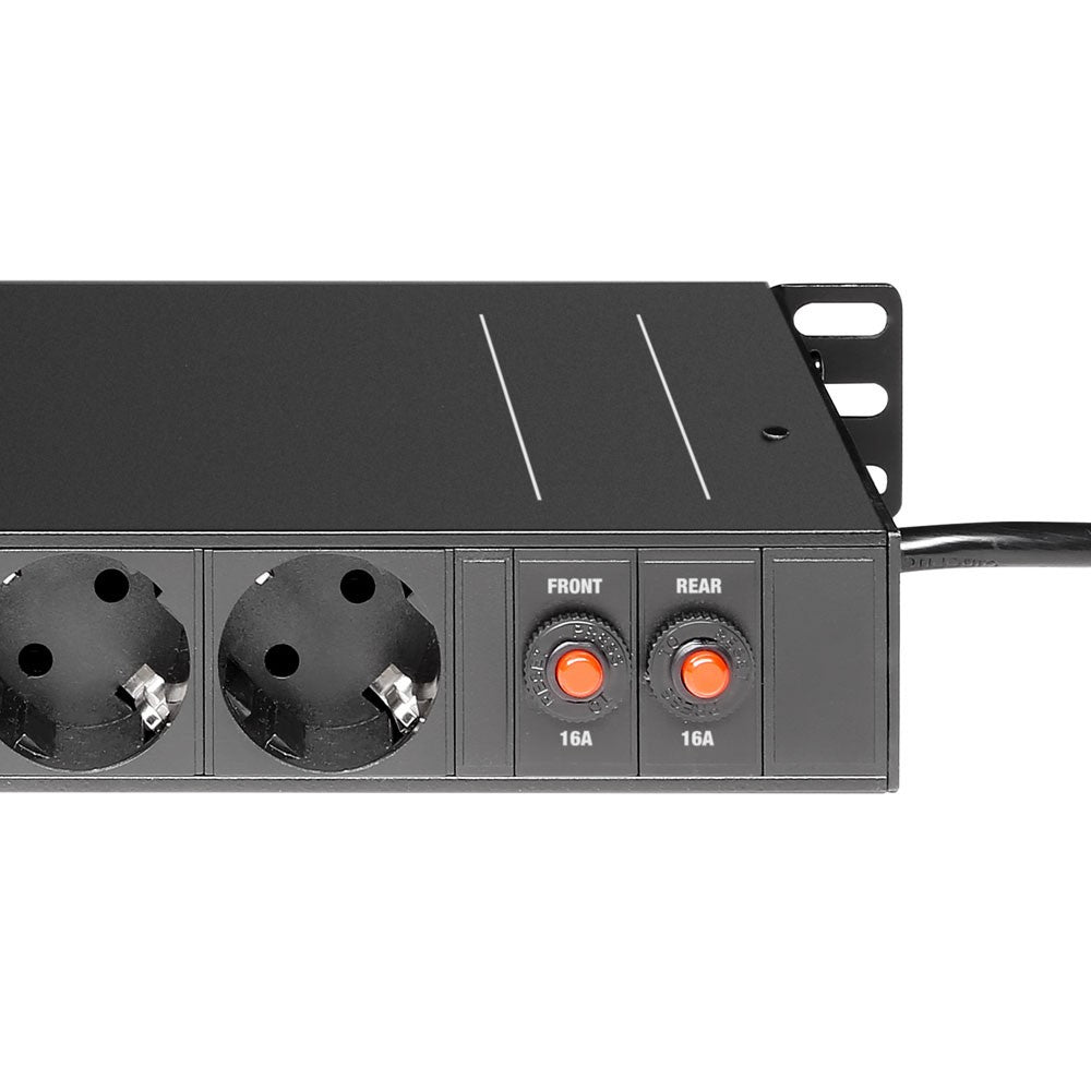 Adam Hall 19" dubbel kraftskena