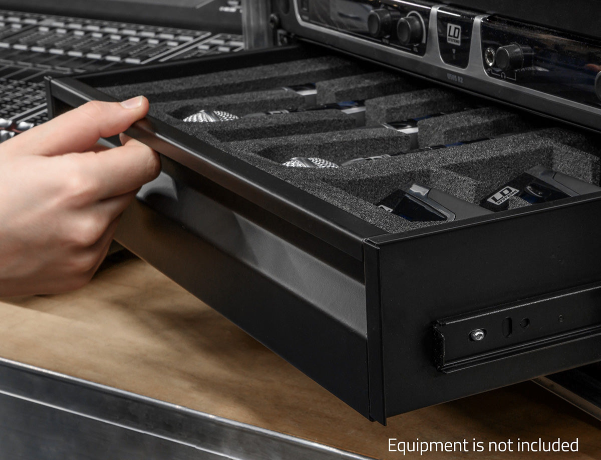 Adam Hall 3U 874E Racklåda (19")