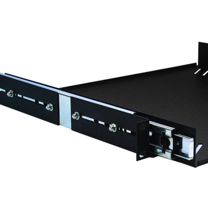 Adam Hall 87556 Rack Shelf 1 enhet med extraktion (19 ")