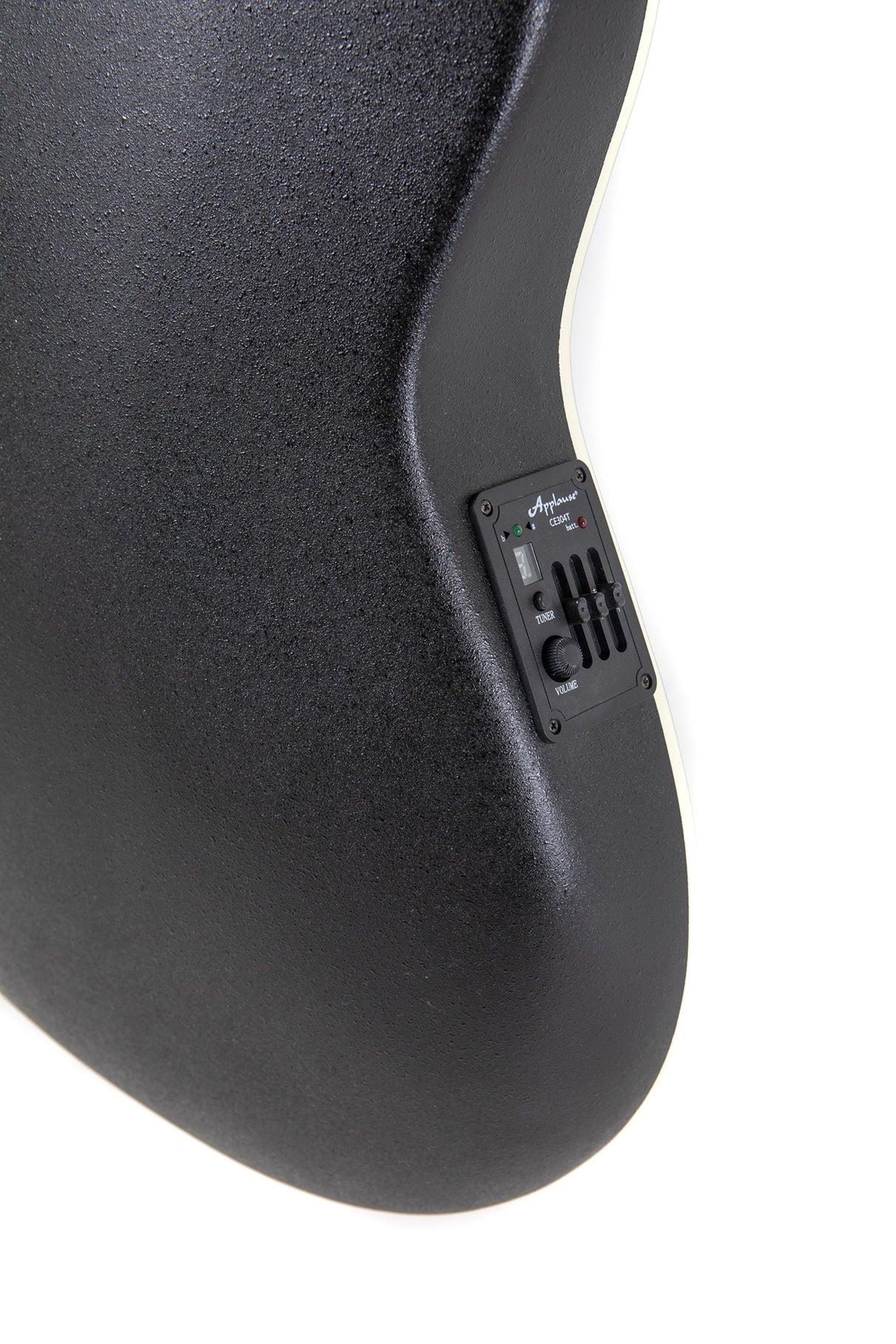 Applause E-akustisk Gitarrer AB28 Super Shallow Bowl Cutaway - svart satin (AB28-5S)
