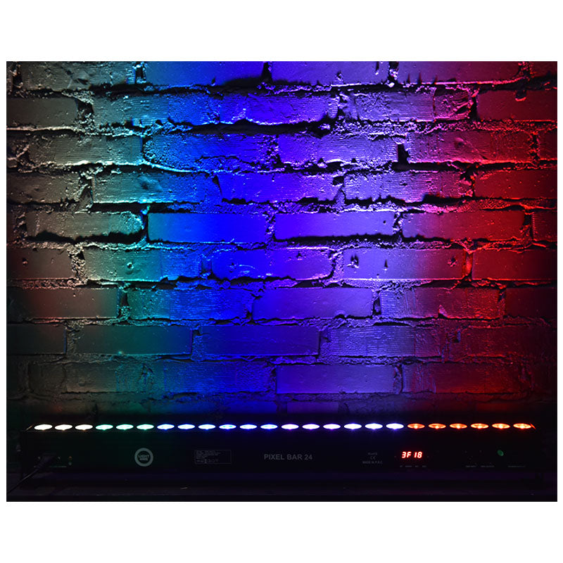 LIGHT4ME PIXEL BAR 24x3W MKIII IR LED-bar fjernbetjening