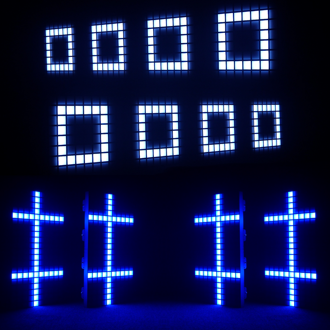 LIGHT4ME MATRIX PANEL 1010 RGB-lyseffekt