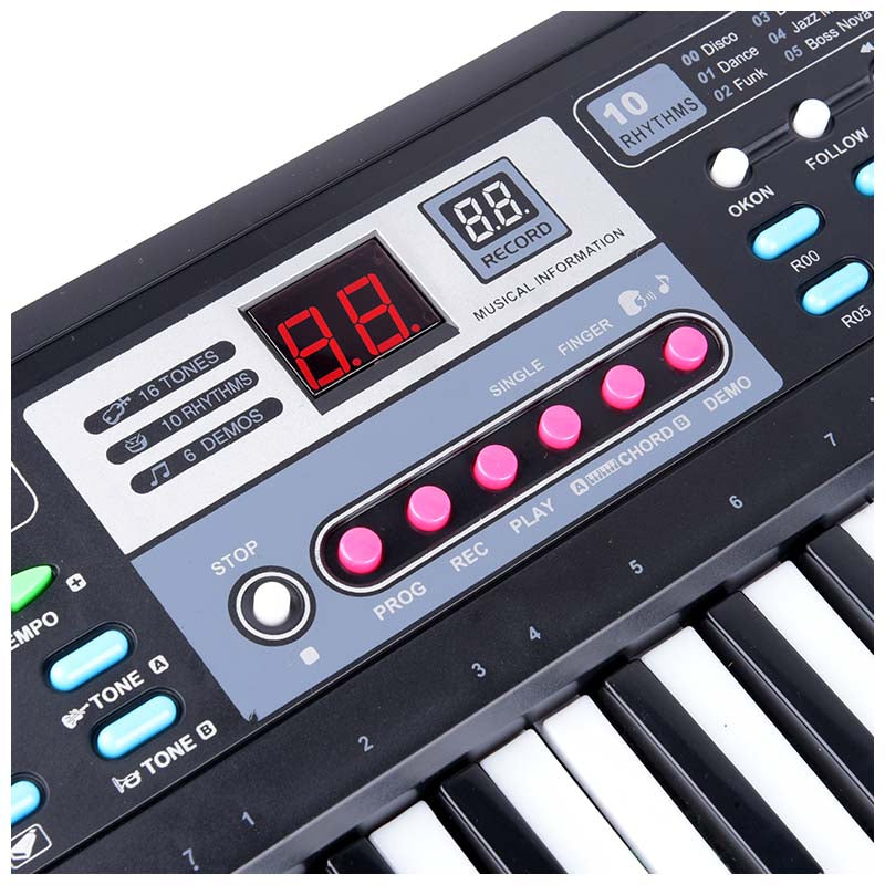 MQ 601 UFB PIANO orgelknappar med mikrofon