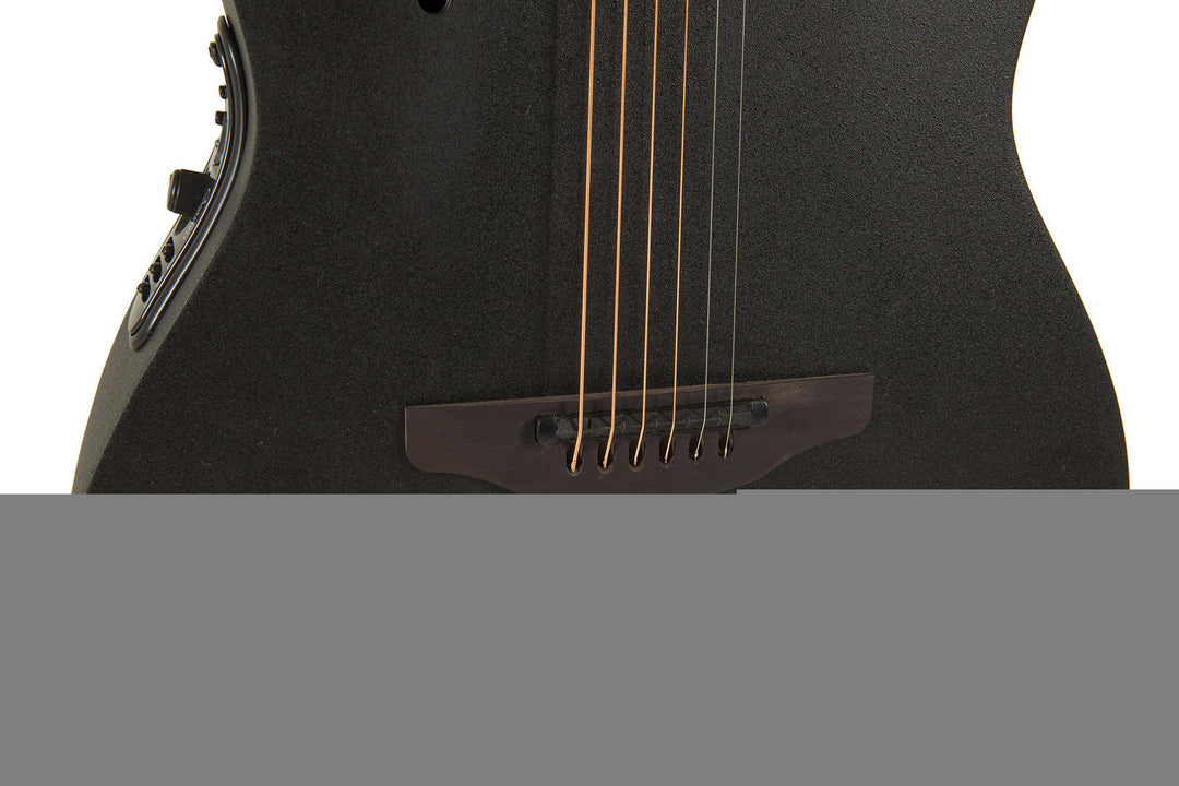Ovation E-akustisk Gitarrer Elite TX Deep Contour Cutaway - Svart texturerad (2078TX-5-G)