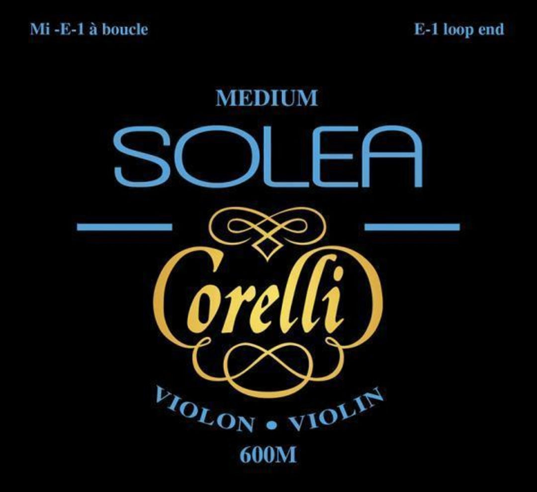 Corelli Fioler-strängar Solea - set E loop ends (600M)